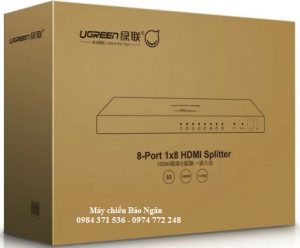 Bộ chia HDMI 8 cổng Ugreen mã 40203 cao cấp