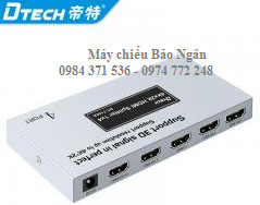 Switch HDMI 5 in 1 out của DTech DT7021